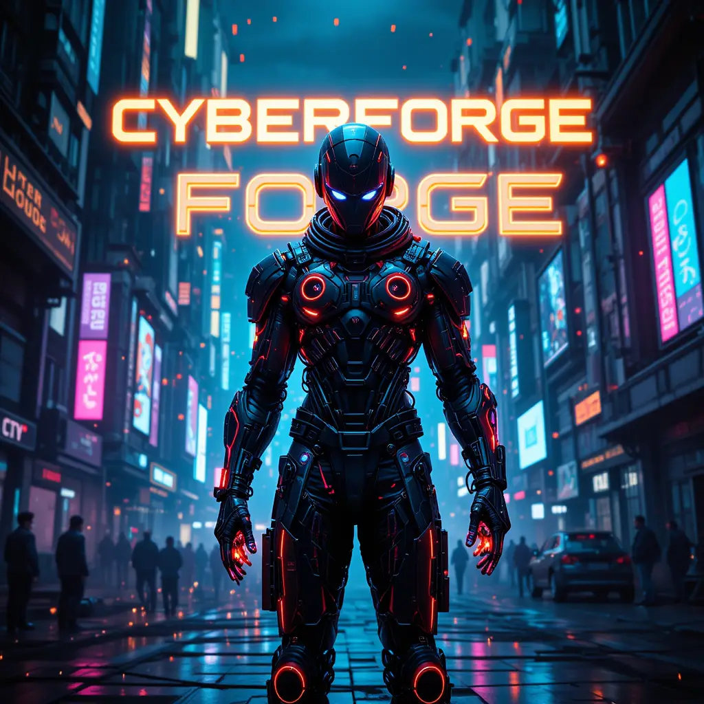 CyberForge: RPG Android 2025 yang Epik!