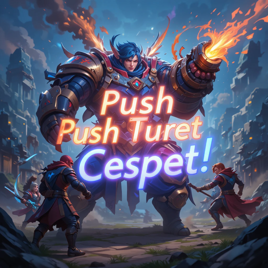 Strategi Push Turret Cepat di Early Game MLBB 2025!