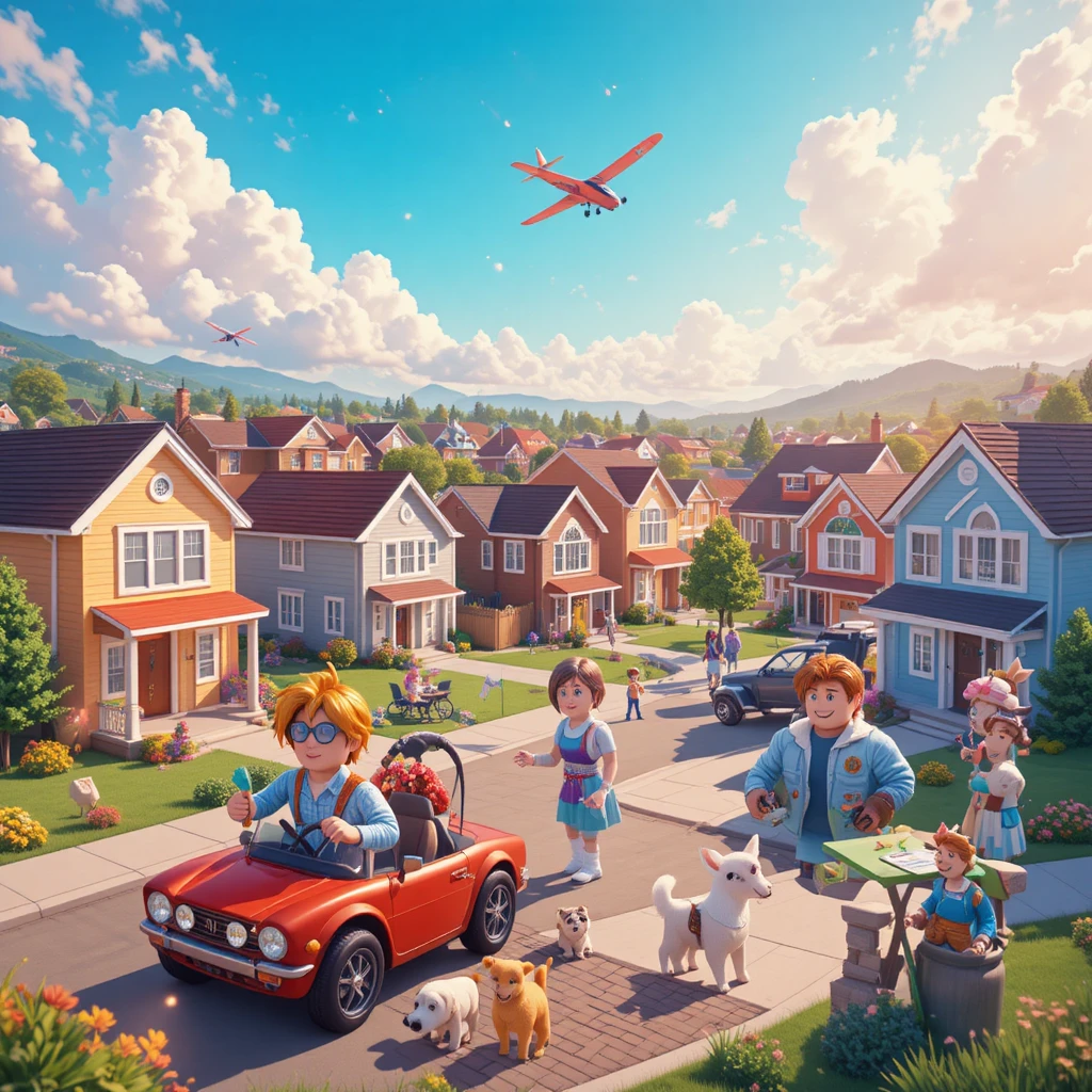 Petualangan di Brookhaven: Kisah Virtual yang Tak Terlupakan