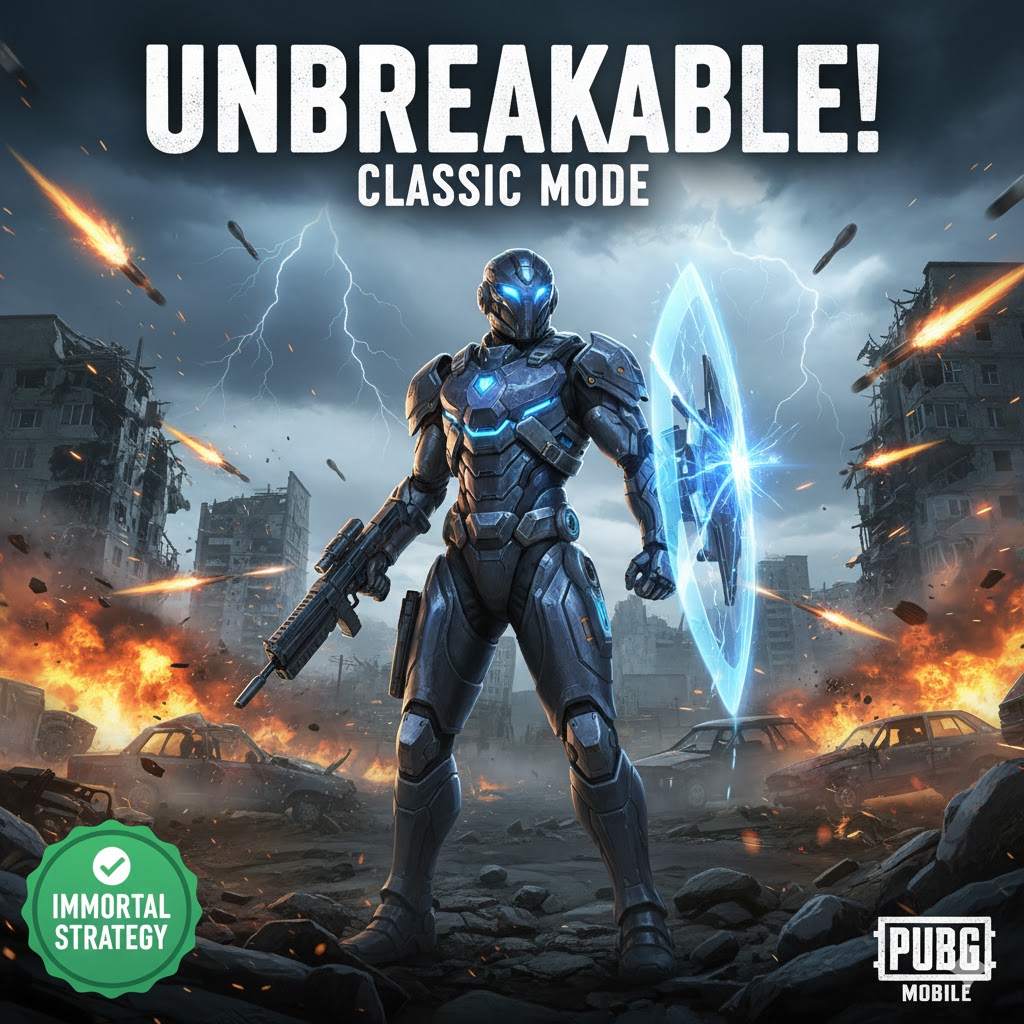 PUBG Mobile Classic Mode: Base Unbreakable Anti Frag Grenade 2025!