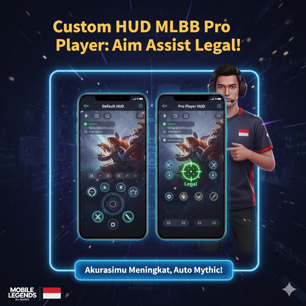 Custom HUD MLBB Pro Player: Aim Assist Legal!