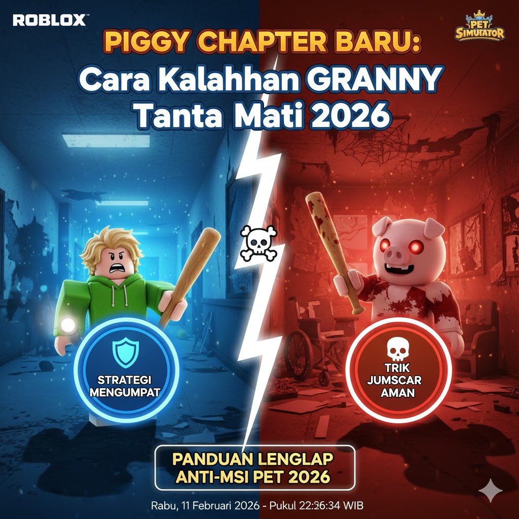 Piggy Chapter Baru: Cara Kalahkan Granny Tanpa Mati 2026