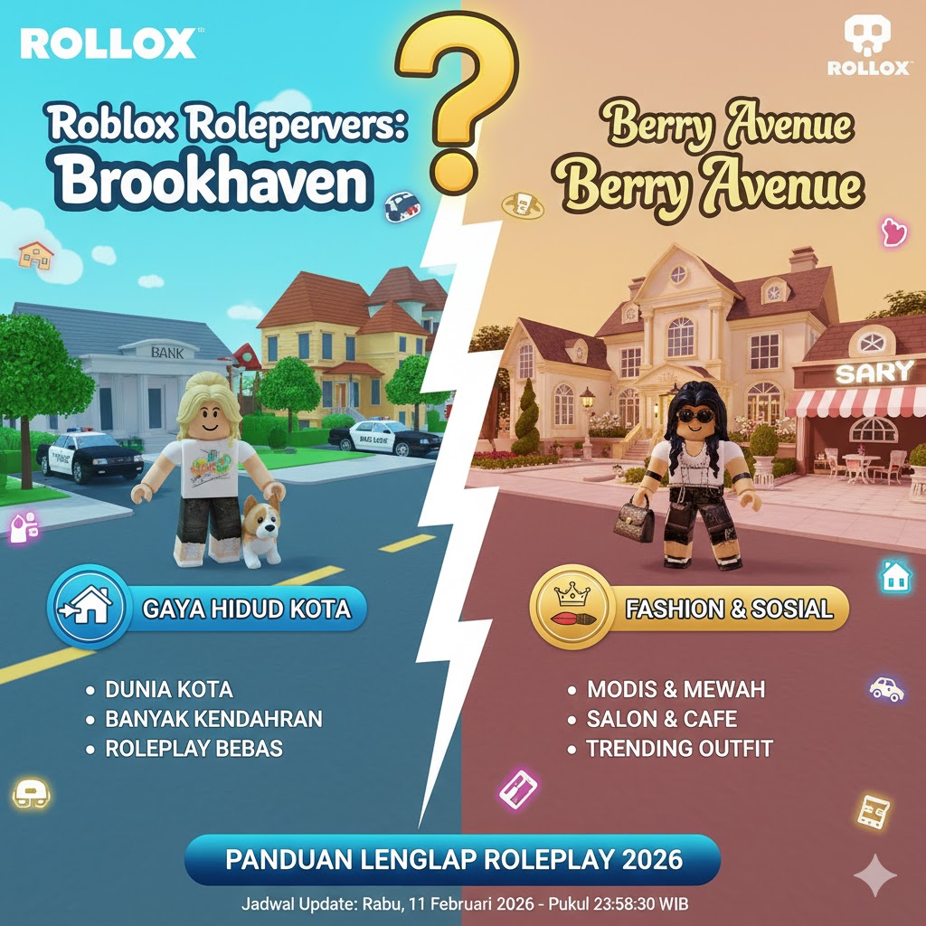 Roblox Roleplay Servers: Brookhaven vs Berry Avenue