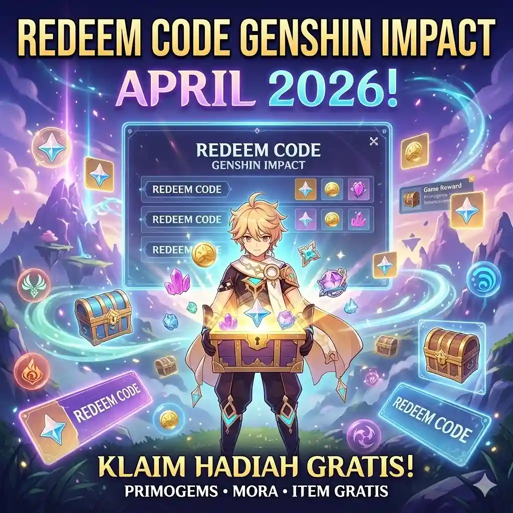 Redeem Code Genshin Impact April 2026 – Masih Work & Gratis!