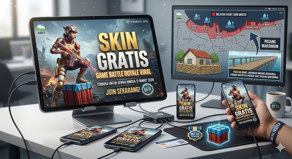 Skin Gratis Game Battle Royale Viral: UC OP 2026!