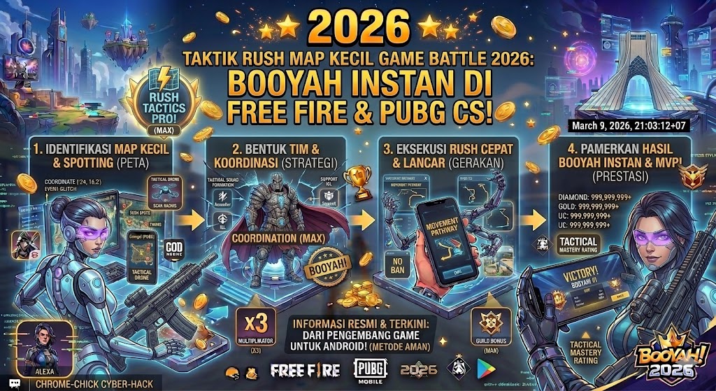 Taktik Rush Map Kecil Game Battle 2026